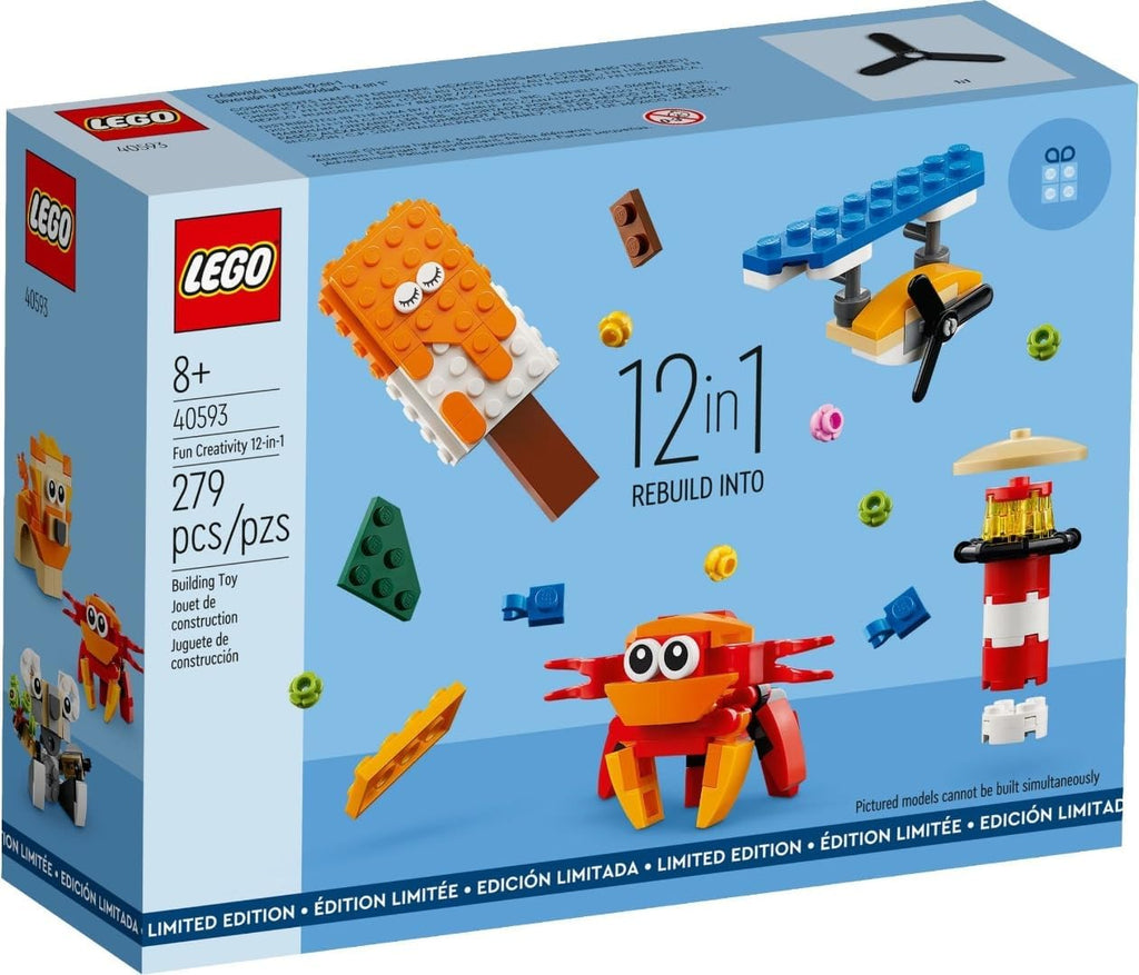 D10-40593 Damaged LEGO Fun Creativity 12-in-1
