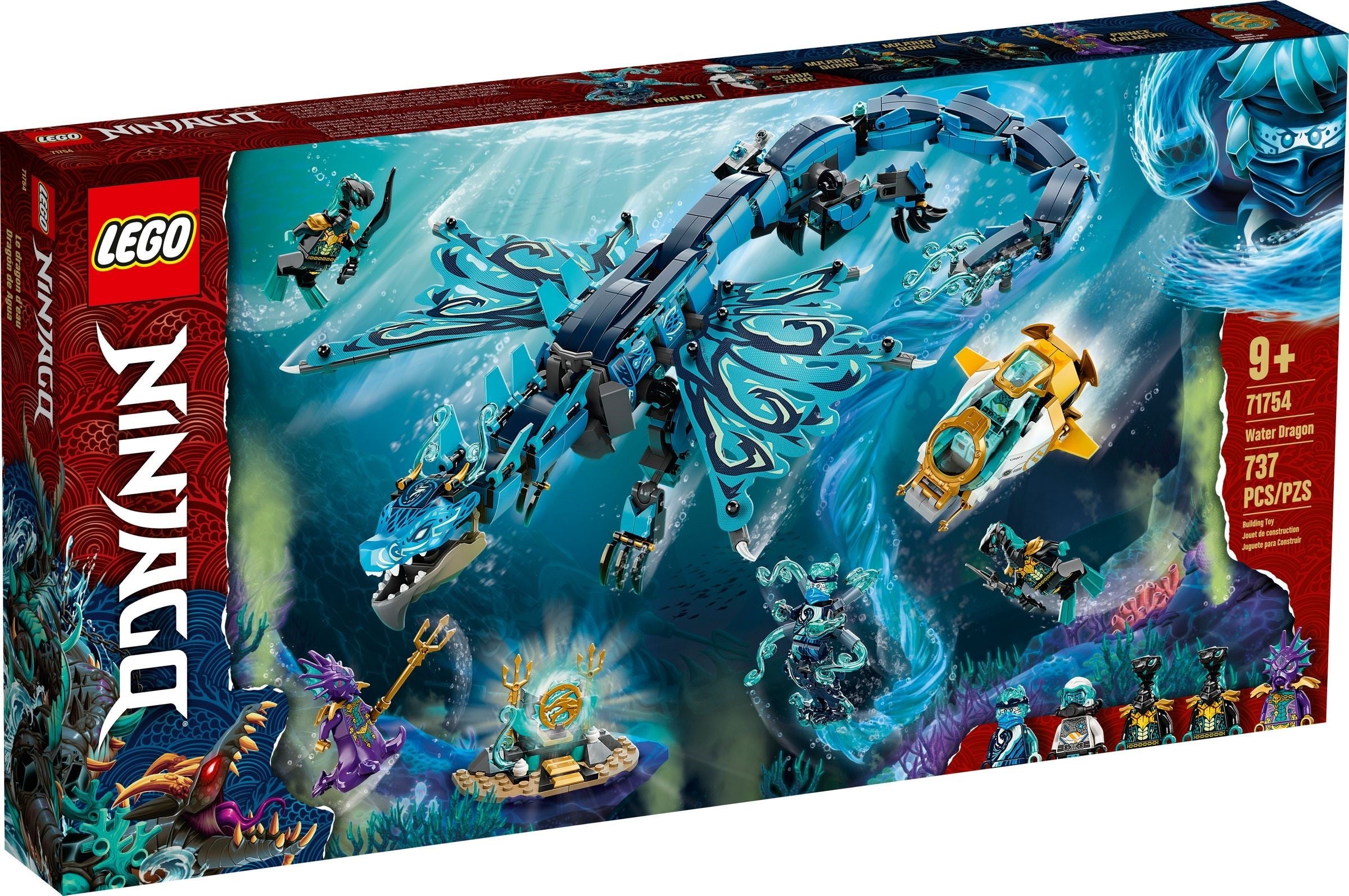 71754 Lego NINJAGO Water Dragon