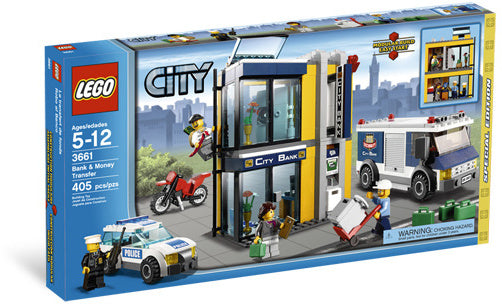 3661 LEGO City Bank & Money Transfer (special edition)