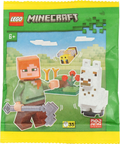 662308 LEGO Minecraft Alex, Baby Llama and Bee Paper Bag
