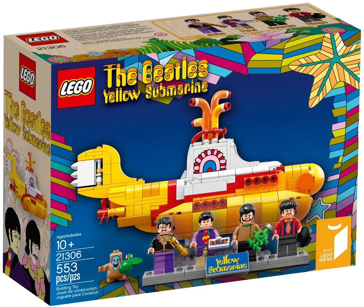 21306 Lego IDEAS Beatles Yellow Submarine
