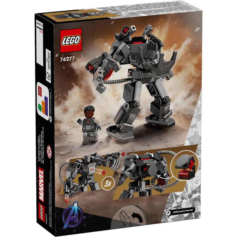 D10-76277 Damaged War Machine Mech Armor
