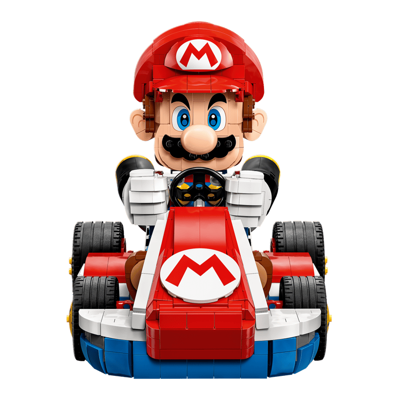 U-72037 USED LEGO Super Mario Kart - Mario & Standard Kart