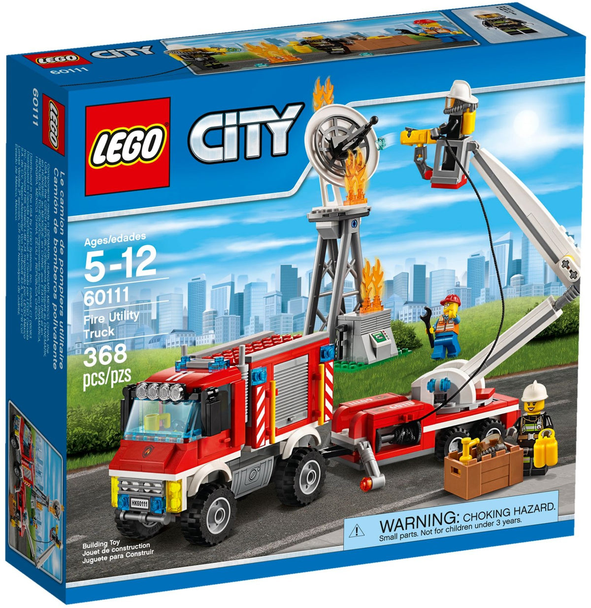 U-60111 Lego City Used Fire Utility Truck