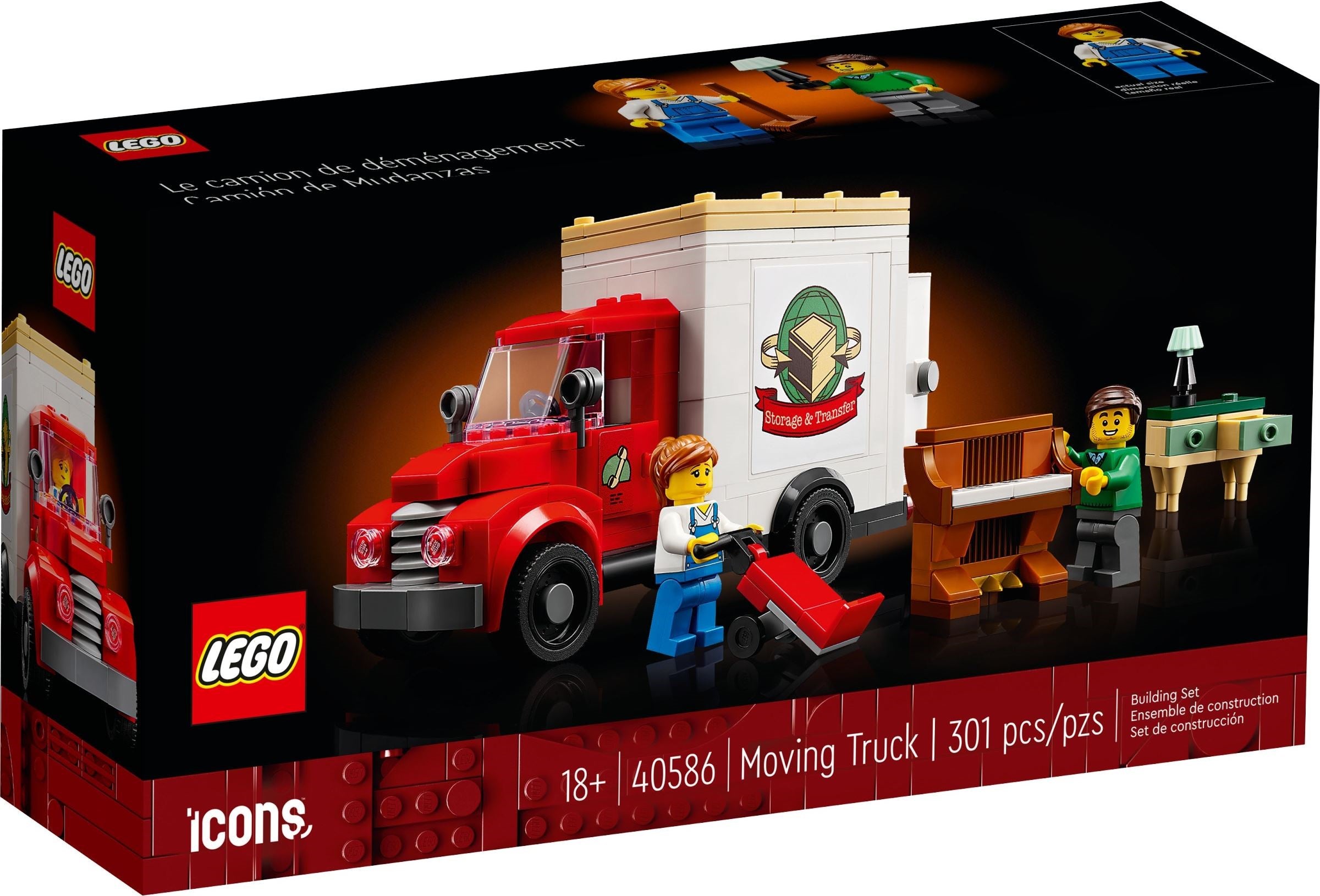 40586 LEGO Icons Moving Truck