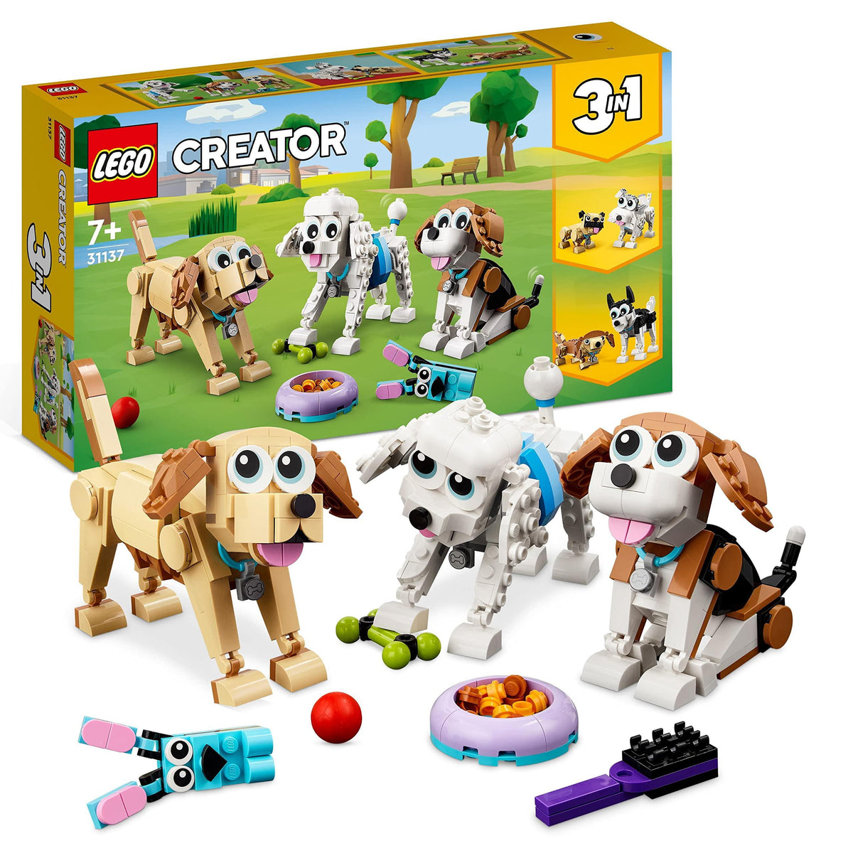 31137 LEGO Creator 3 in 1 Adorable Dogs (Retired 2025)
