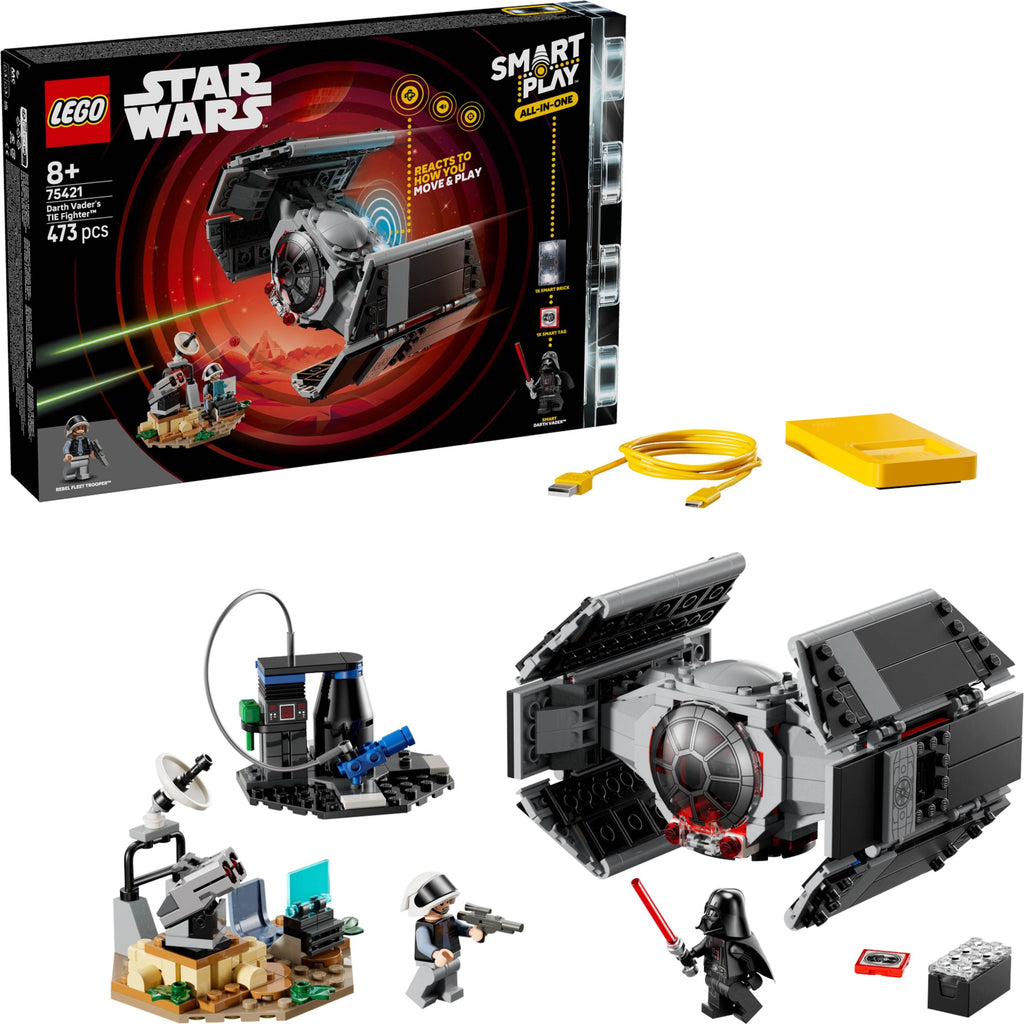 75421 Star Wars SMART Play™: Darth Vader's TIE Fighter™