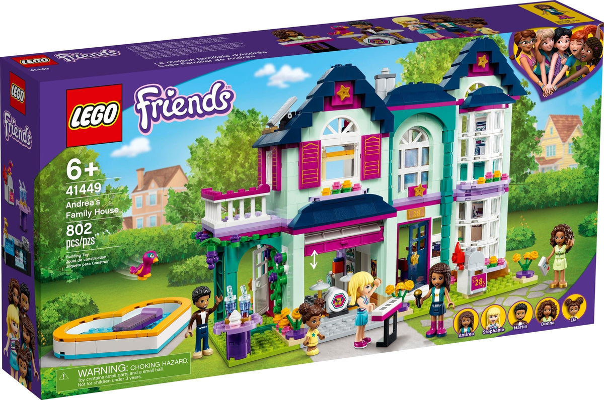 41449 Lego FRIENDS Andrea's Family House
