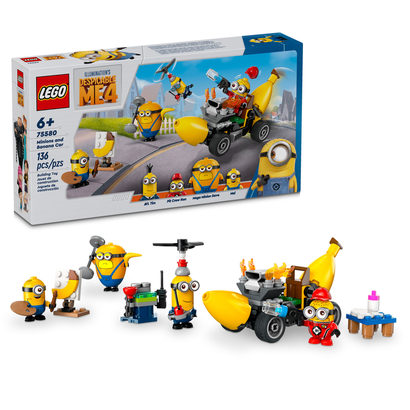 75580 Minions and Banana Car