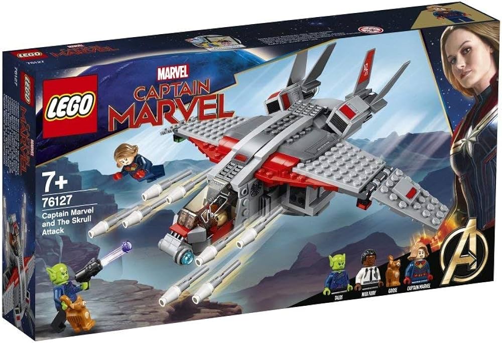 76127 Lego MARVEL SUPER HEROES Captain Marvel and The Skrull Attack