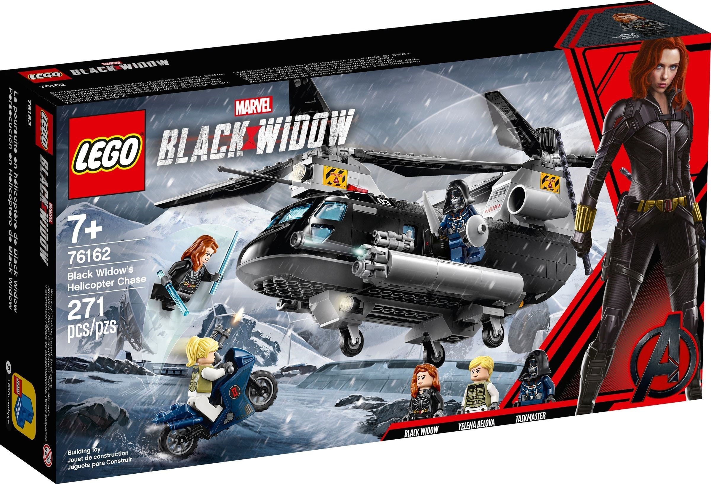 U-76162 USED Marvel Black Widow's Helicopter Chase