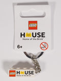 853712 Lego House 2 x 4 Brick Key Chain
