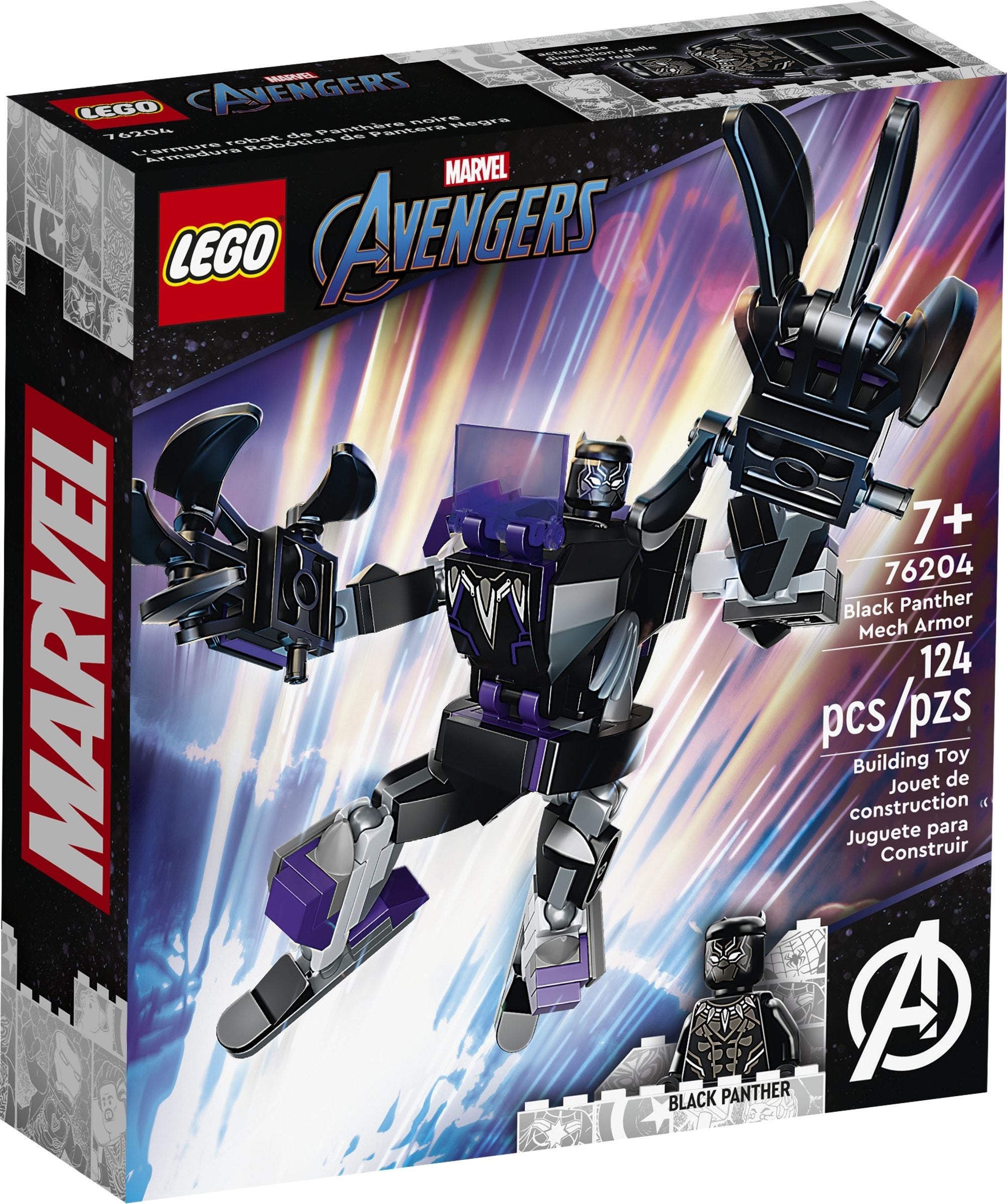 76204 Lego Black Panther Mech Armor
