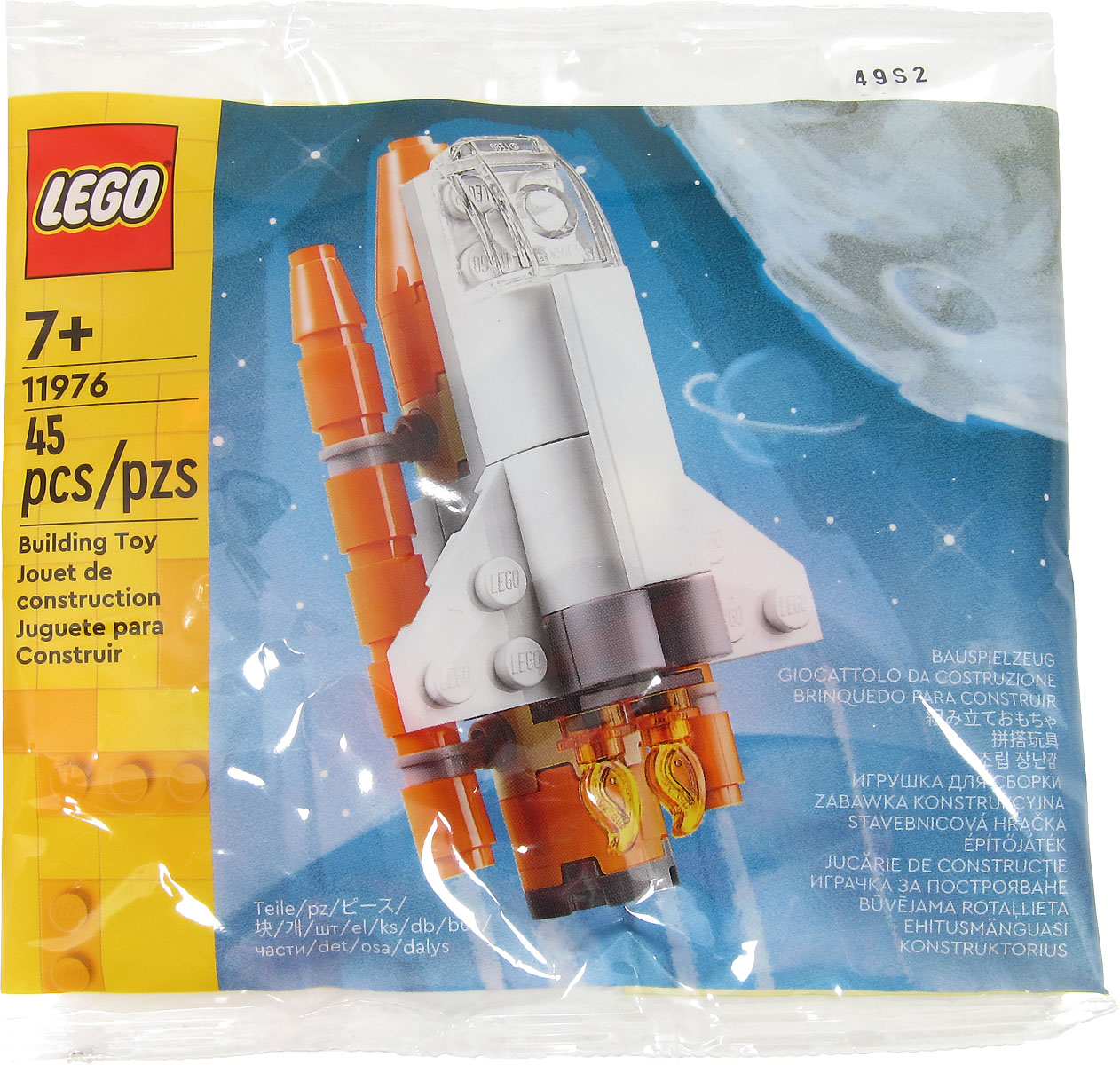 11976 Space Shuttle Poly Bag