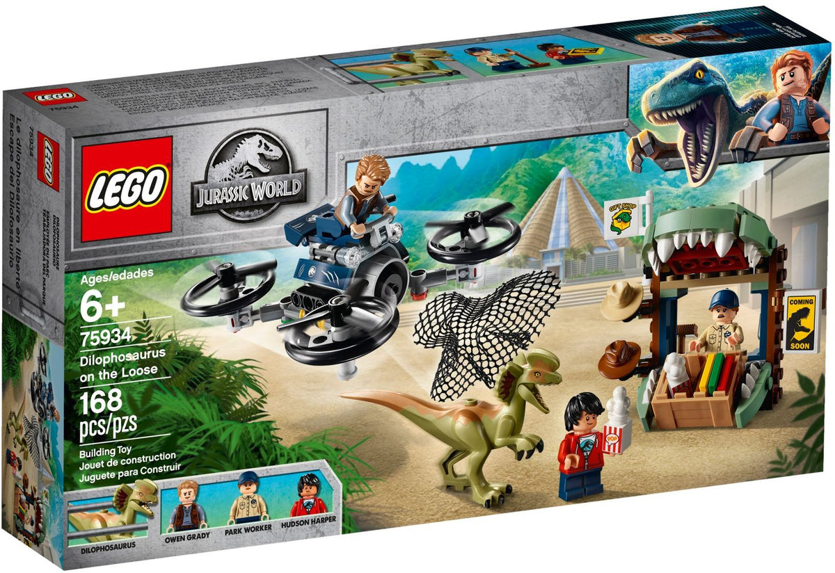 75934 Dilophosaurus on the Loose