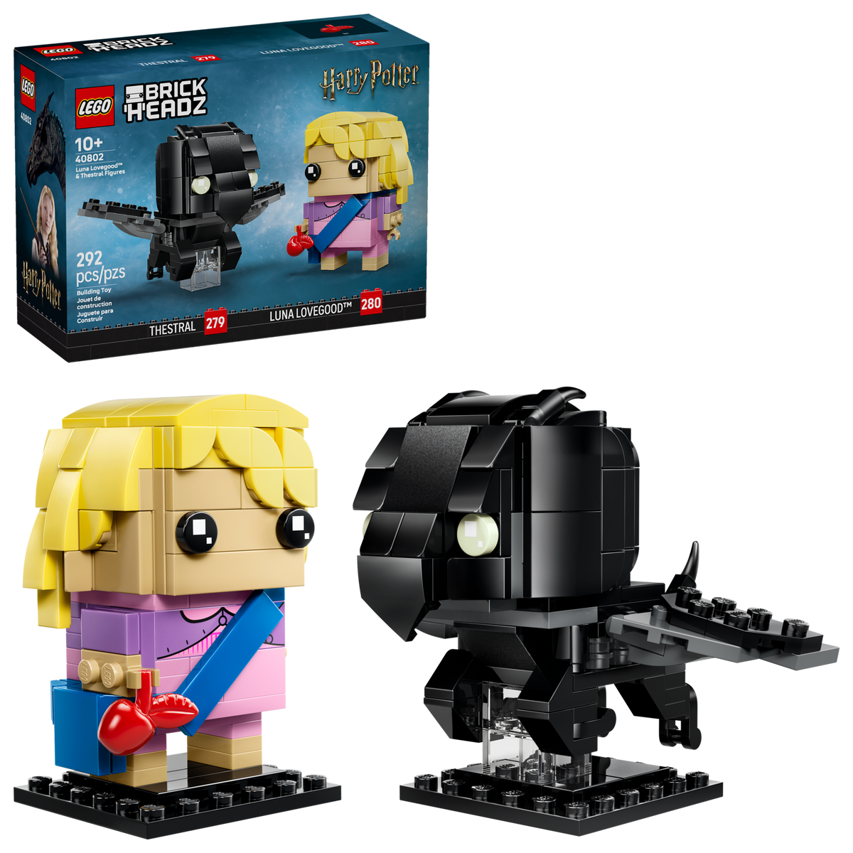 U-40802 USED Luna Lovegood & Thestral Figures