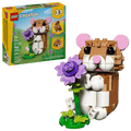 31376 Creator 3-in-1 Cute Hamster with a Flower