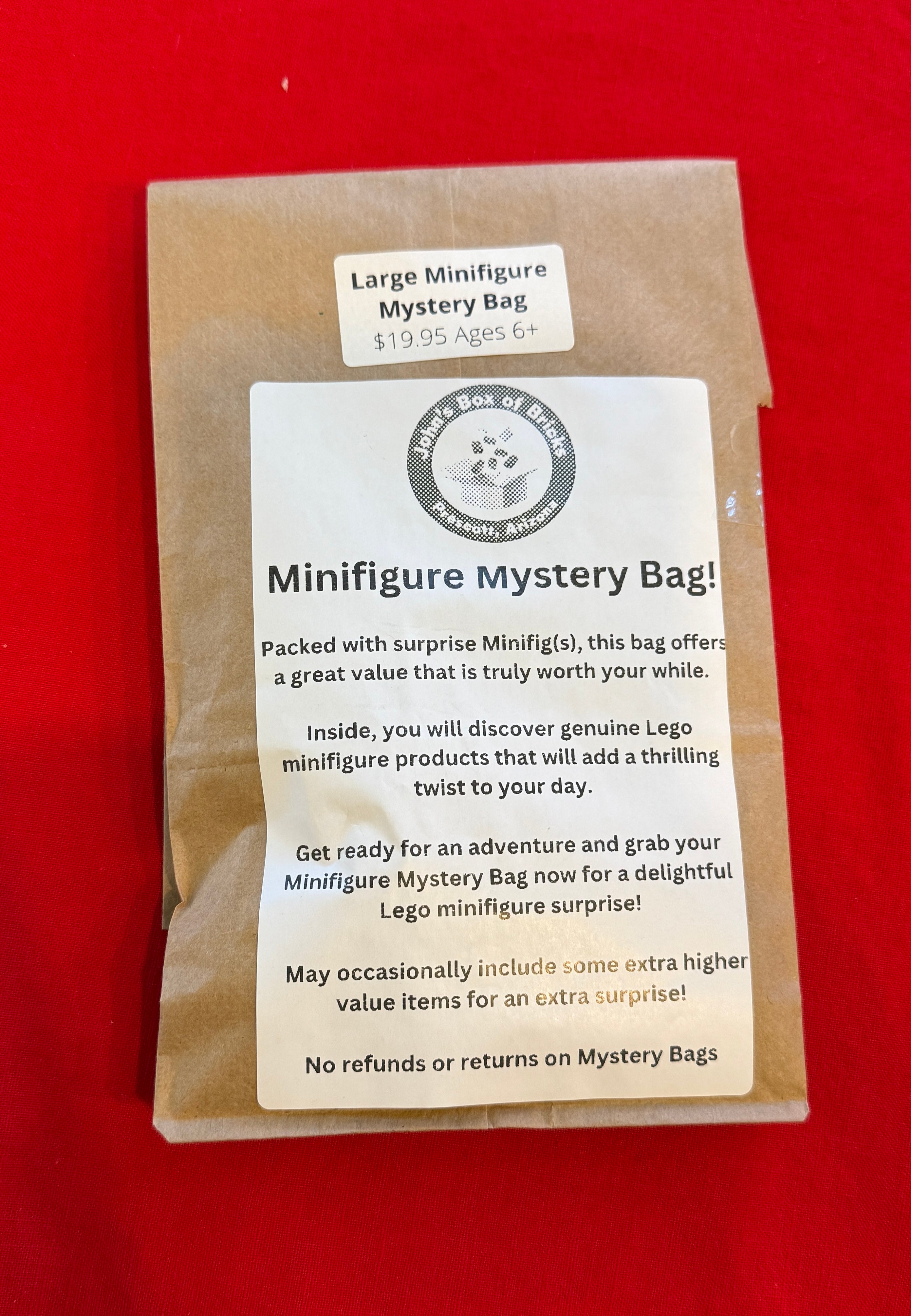 MYSB-MFL Minifig Mystery Bag -- Large