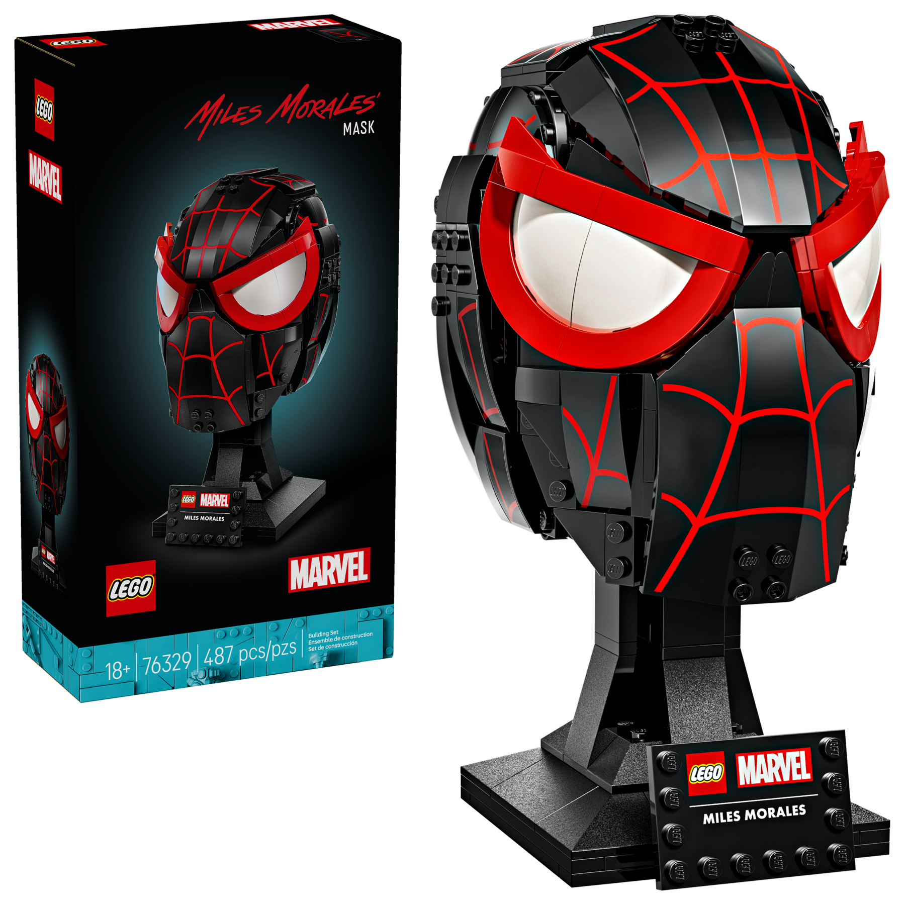 76329 Spiderman - Miles Morales Mask