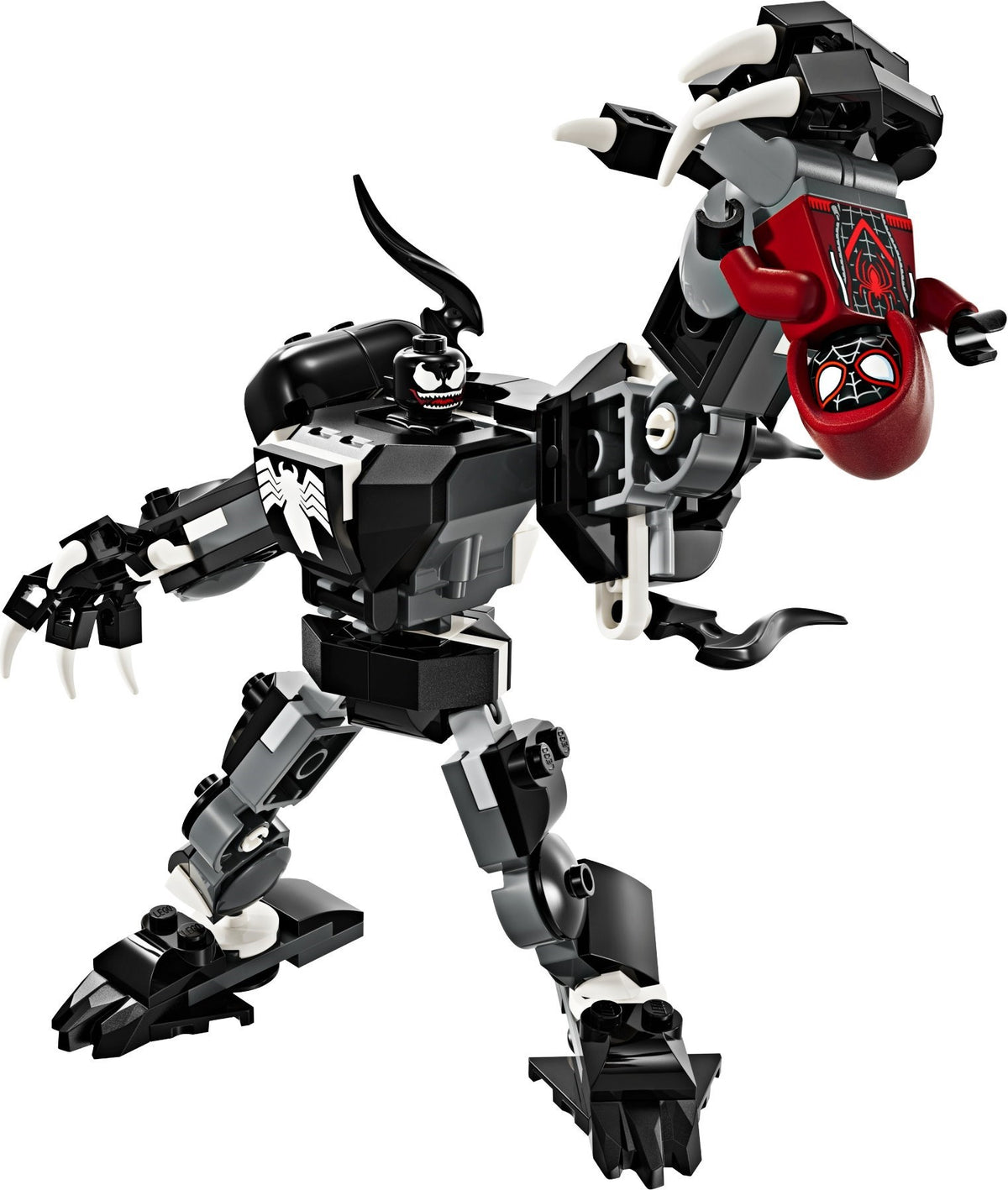 76276 Venom Mech Armor vs. Miles Morales