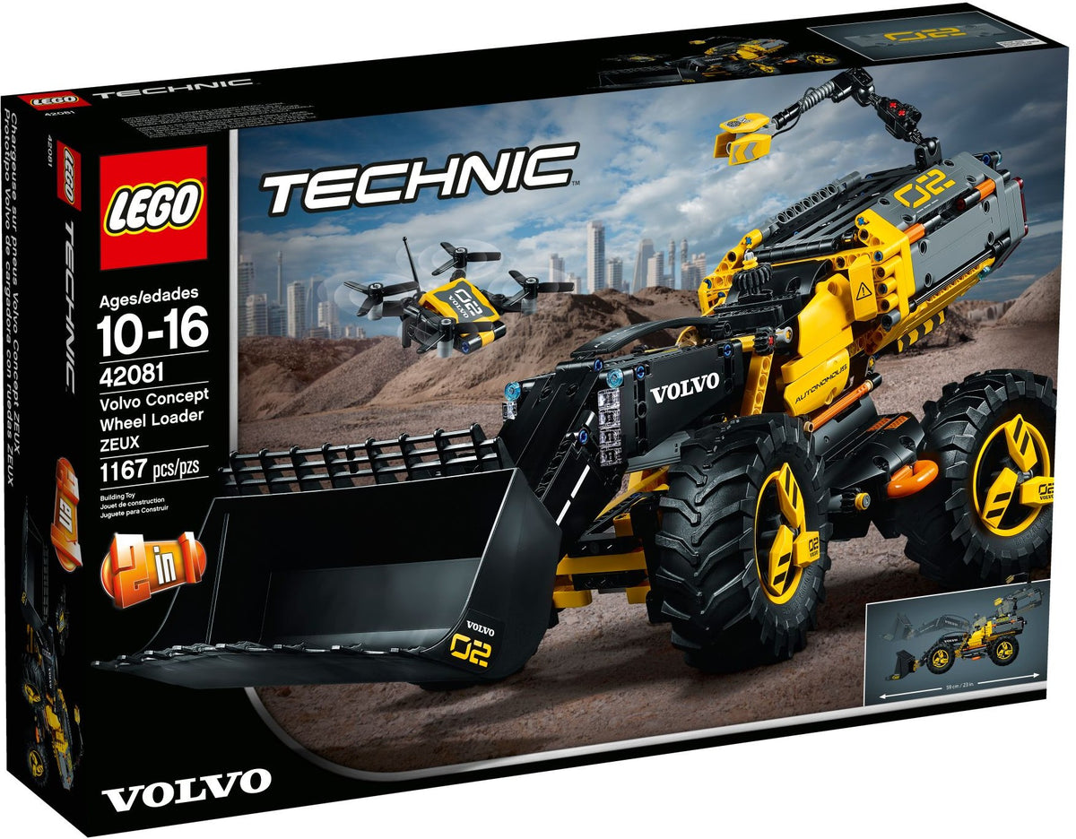 42081 Lego TECHNIC Volvo Concept Wheel Loader ZEUX