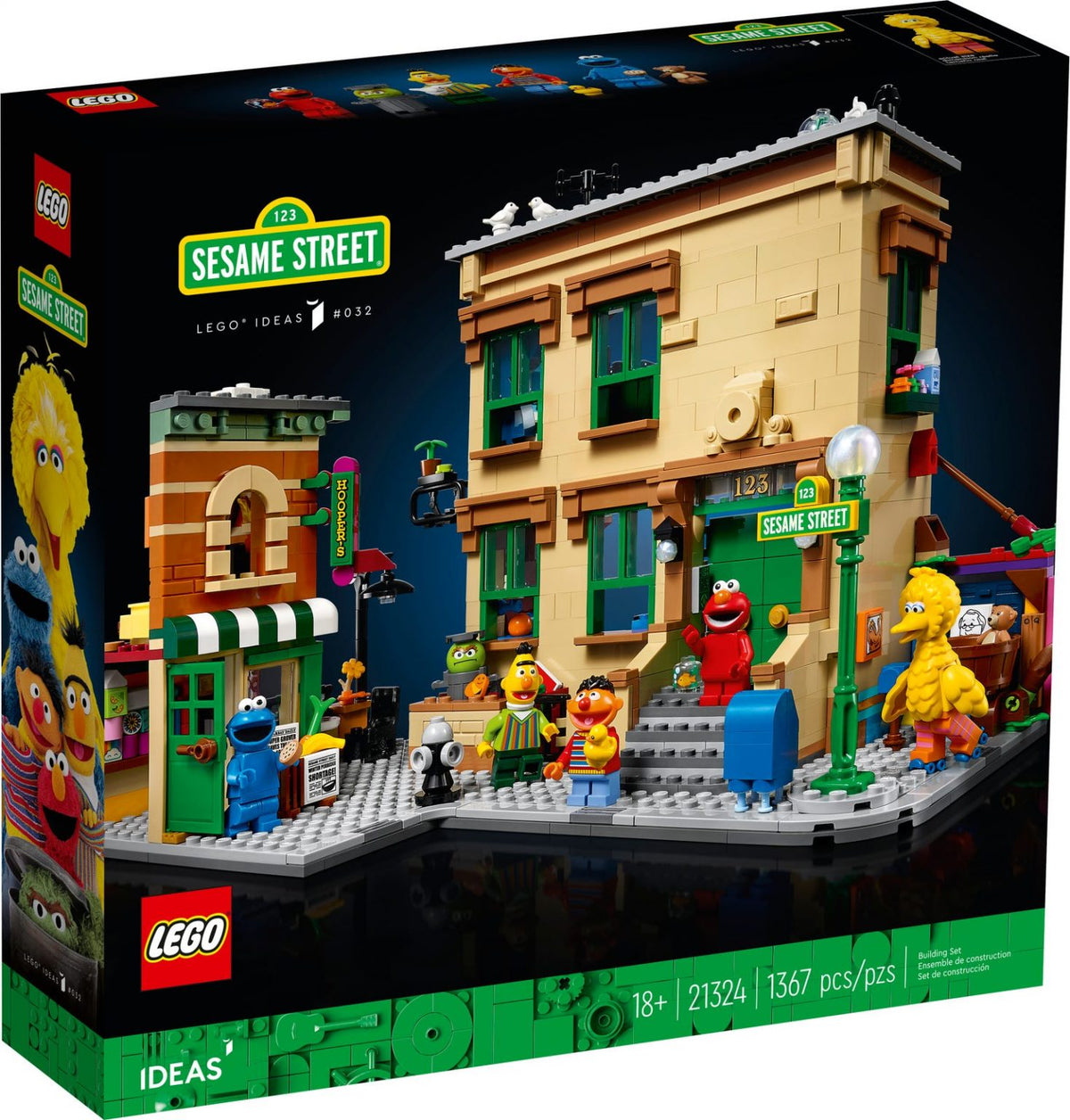 D5-21324 DAMAGED 123 Sesame Street