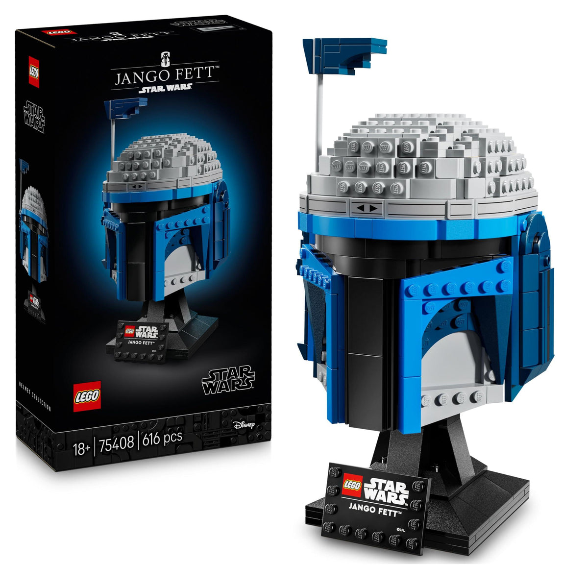 U-75408 USED LEGO Star Wars Jango Fett Helmet