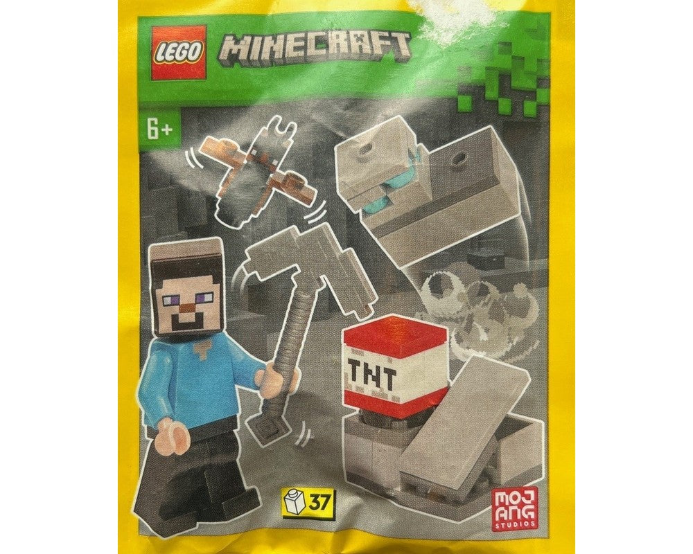 662411 LEGO Minecraft Steve in the Diamond Mine Paper Bag