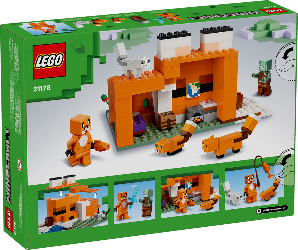 U-21178 USED Minecraft The Fox Lodge