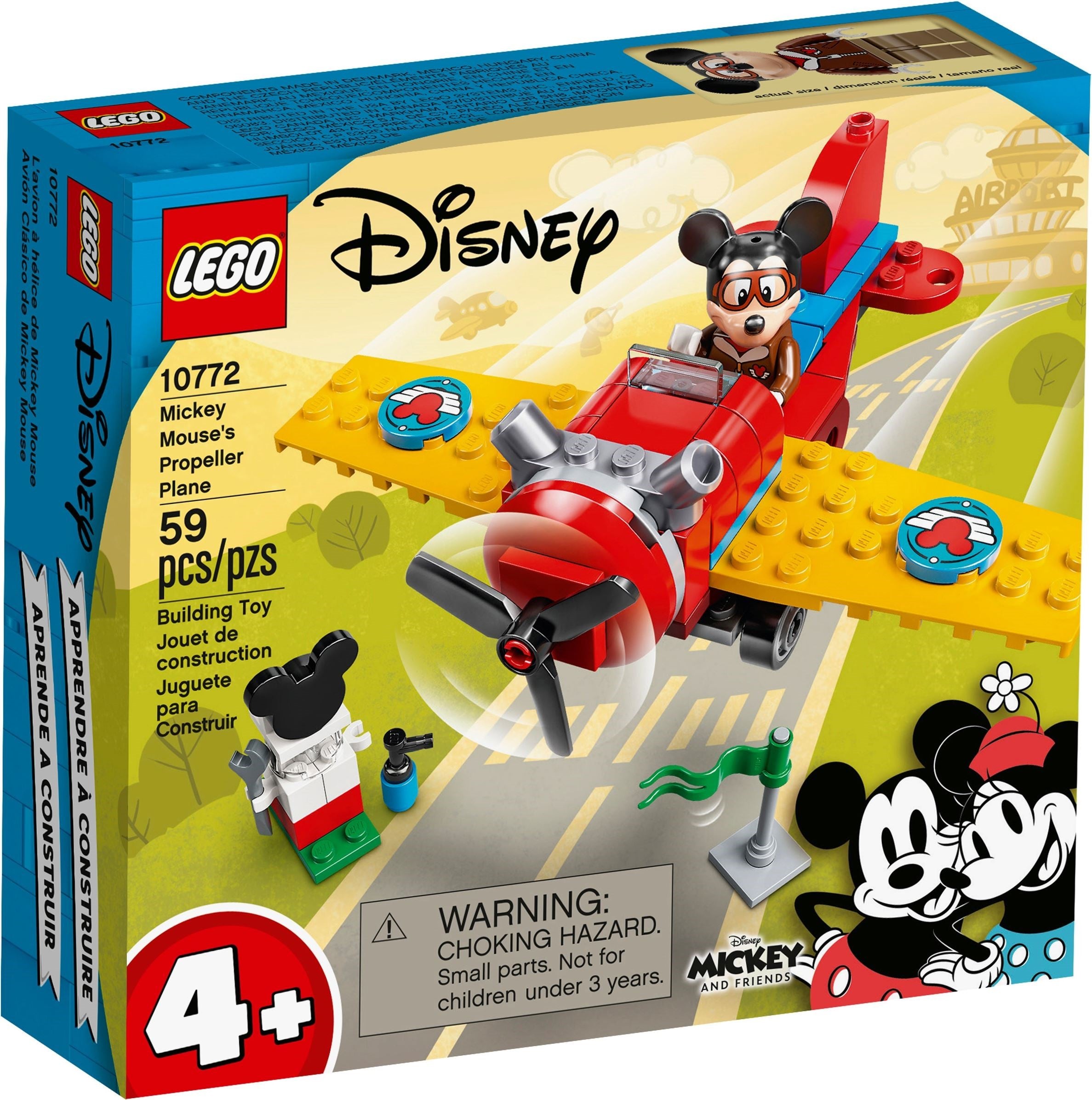 10772 Lego Disney Mickey Mouse's Propeller Plane
