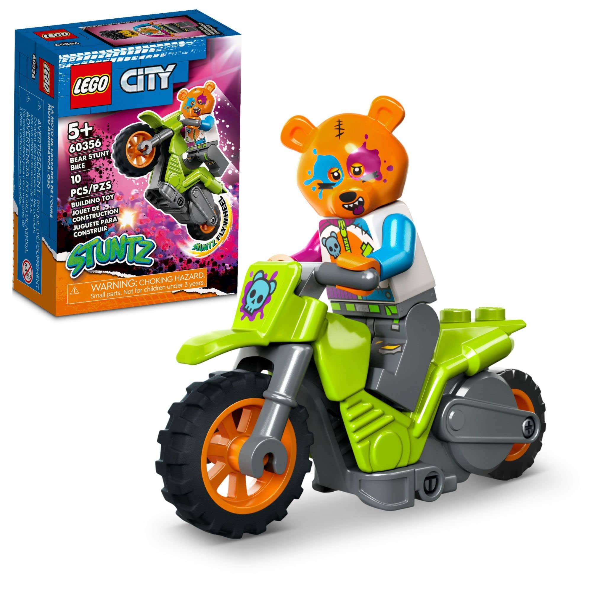60356 LEGO City Stuntz Bear Stunt Bike