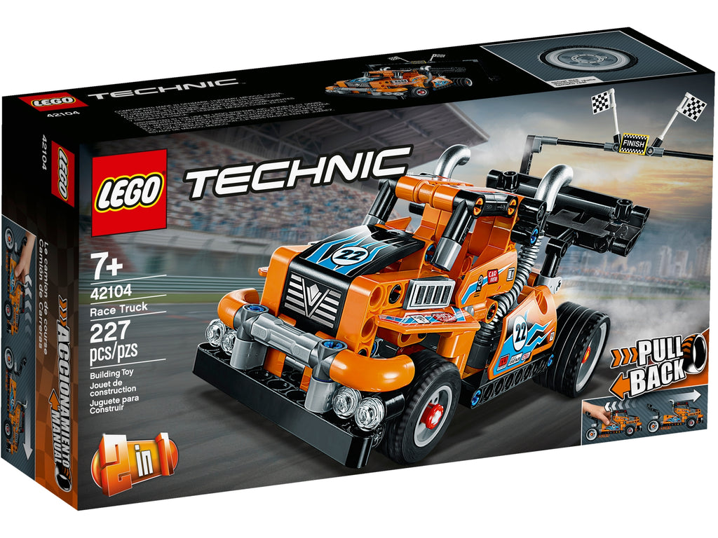 D15-42104 DAMAGED Race Truck
