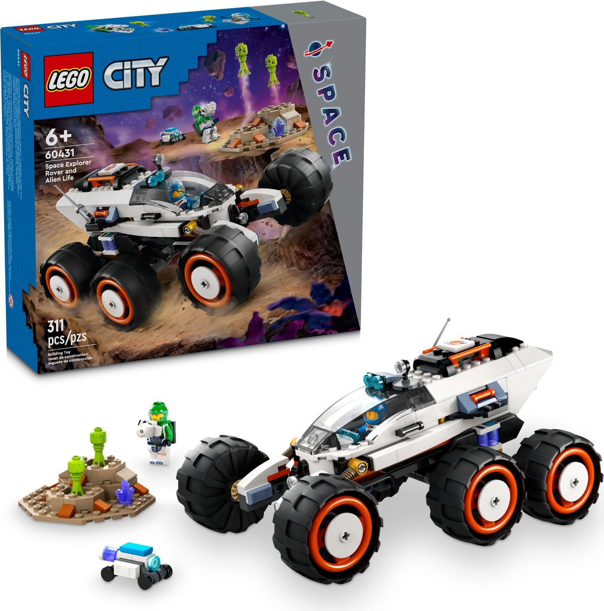 60431 LEGO City Space Explorer Rover and Alien Life