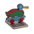5008907 Lego Wooden Duck Magnet and Stand