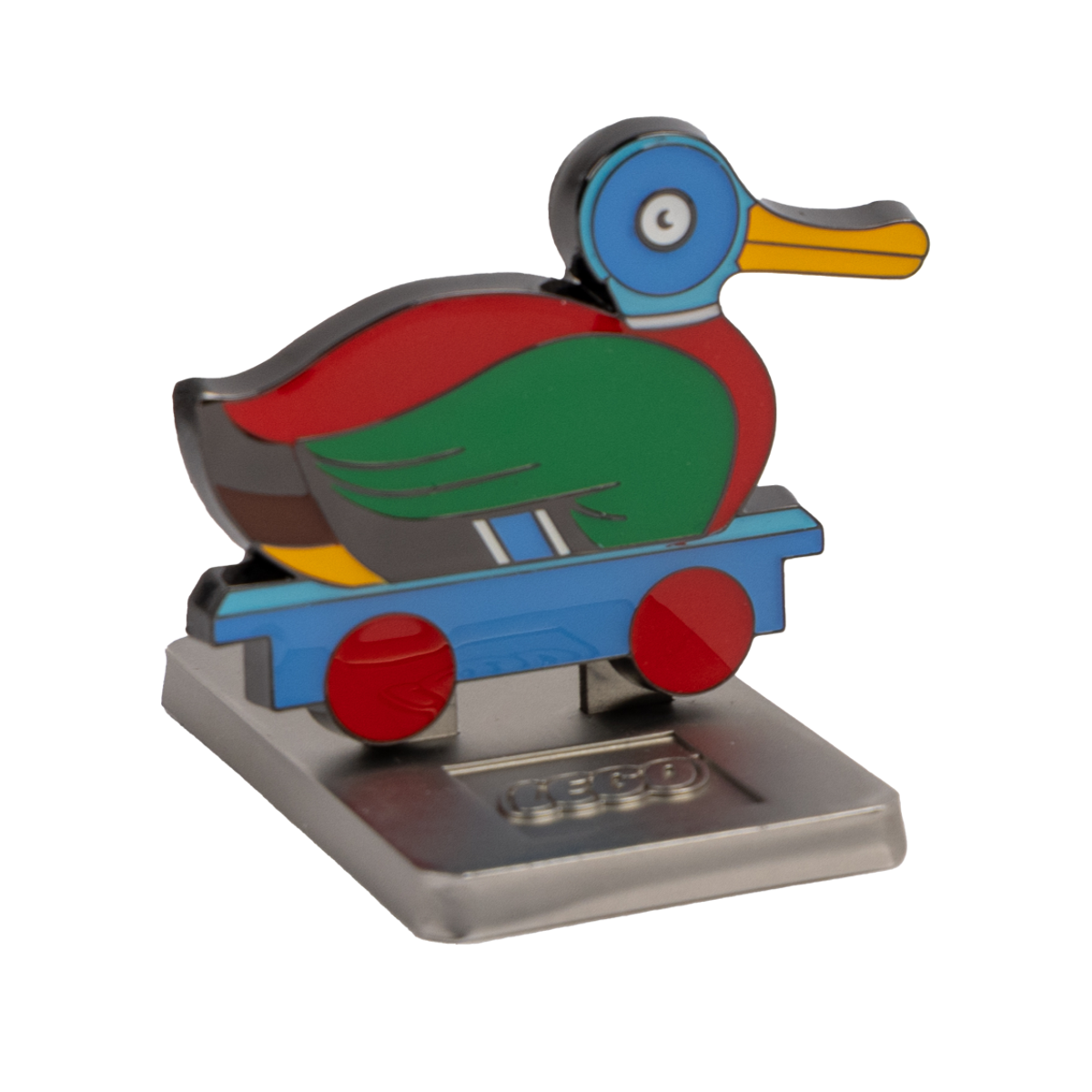 5008907 Lego Wooden Duck Magnet and Stand
