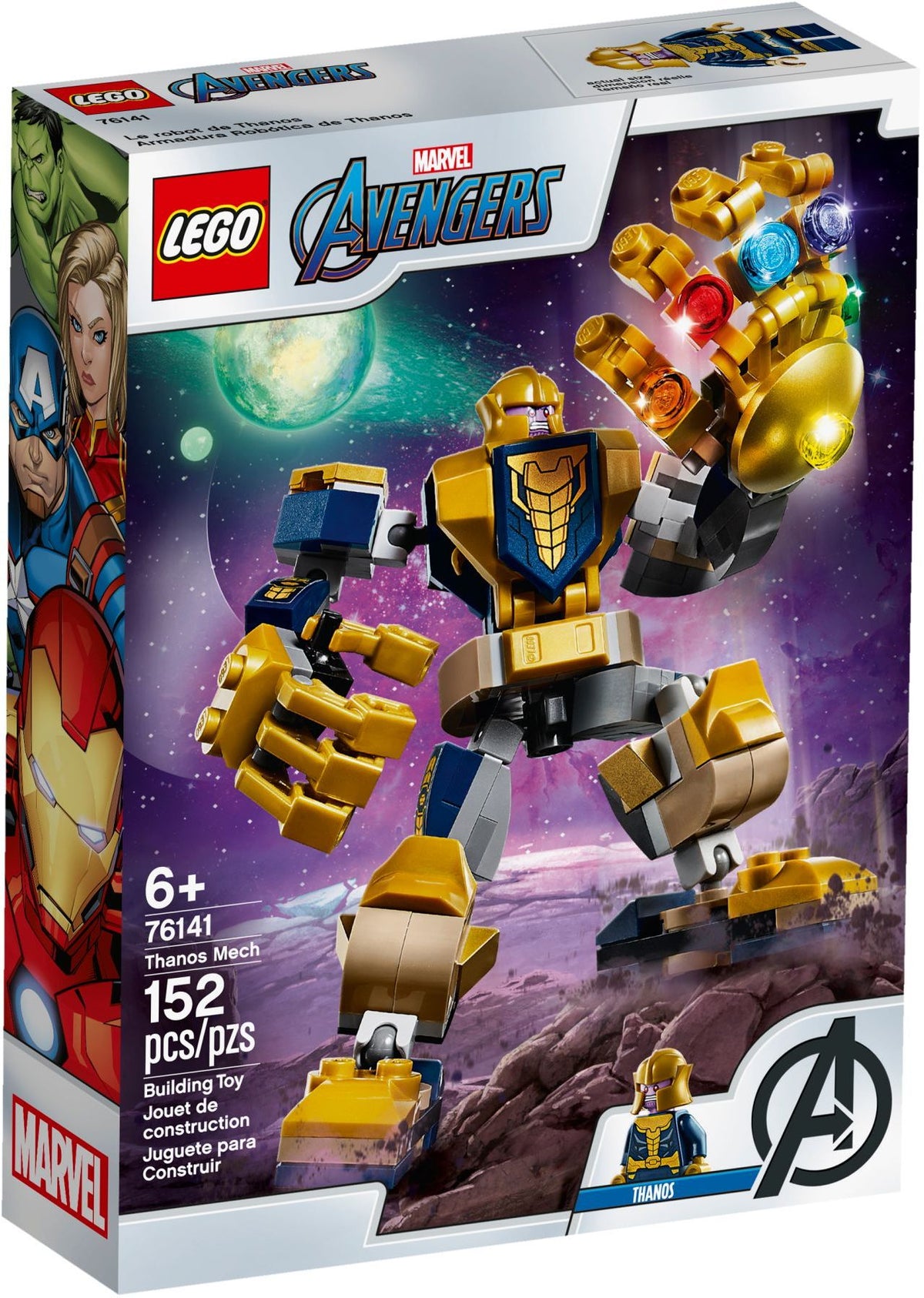 U-76141 Used Lego MARVEL SUPER HEROES Thanos Mech