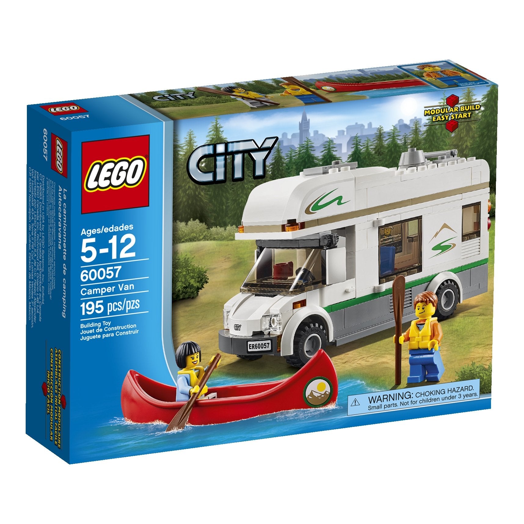 U-60057 Used LEGO City Great Vehicles Camper Van