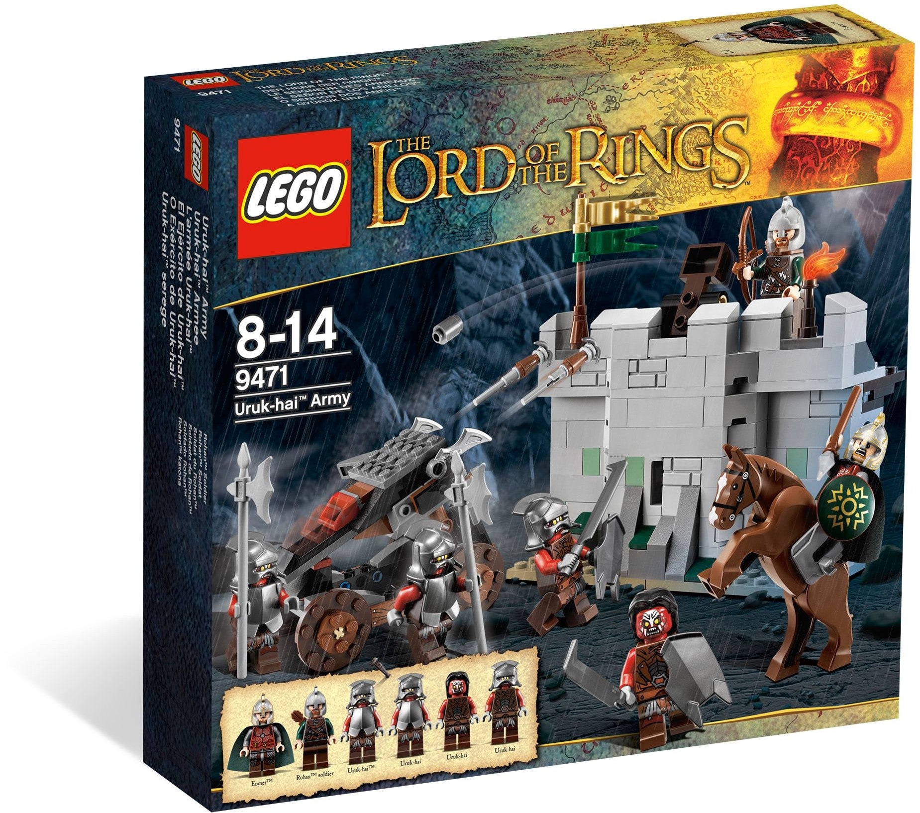 9471 Lego THE LORD OF THE RINGS Uruk-Hai Army