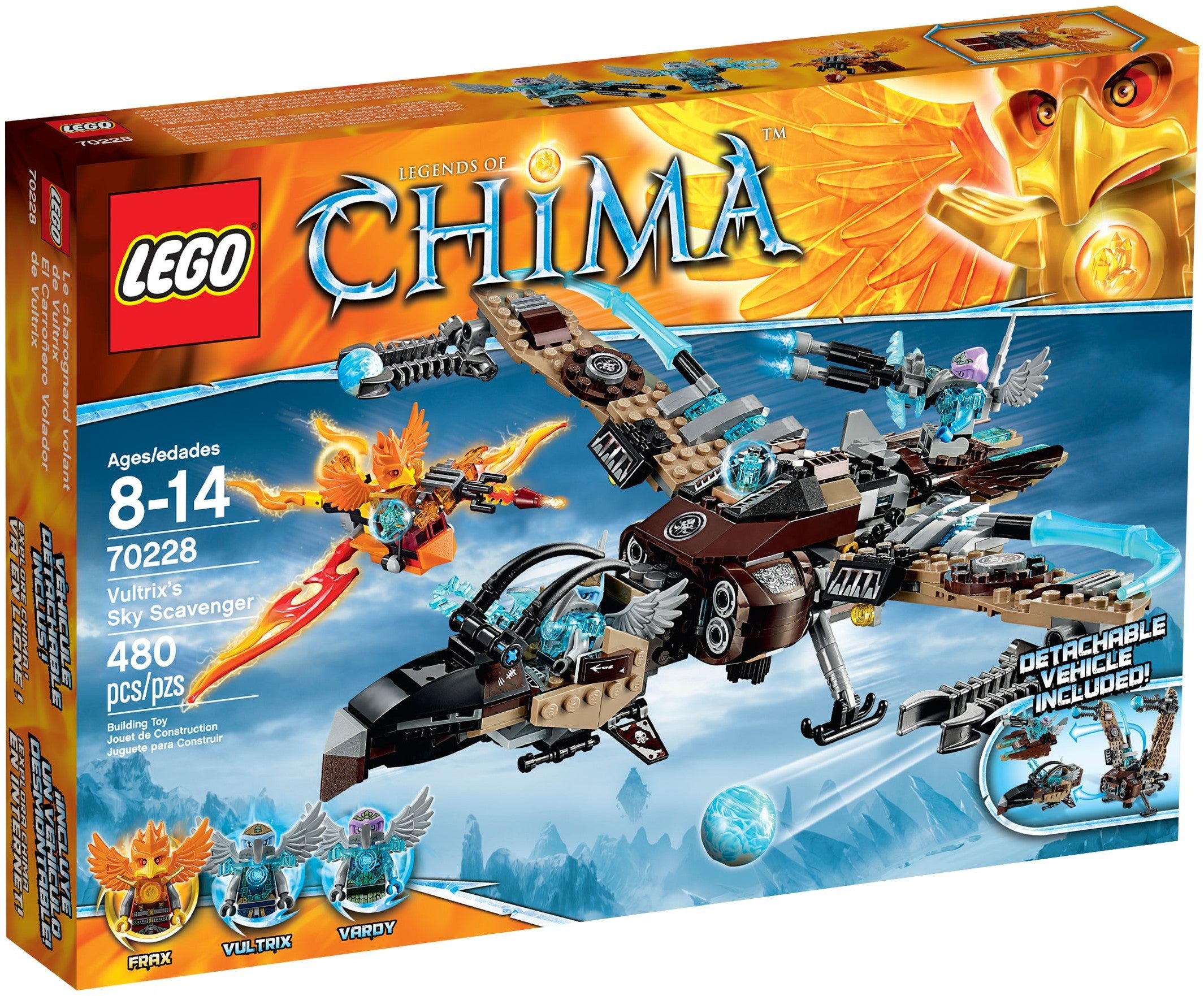70228 Lego Legends of Chima Vultrix’s Sky Scavenger