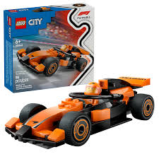 60442 City F1 Driver with McLaren Race Car