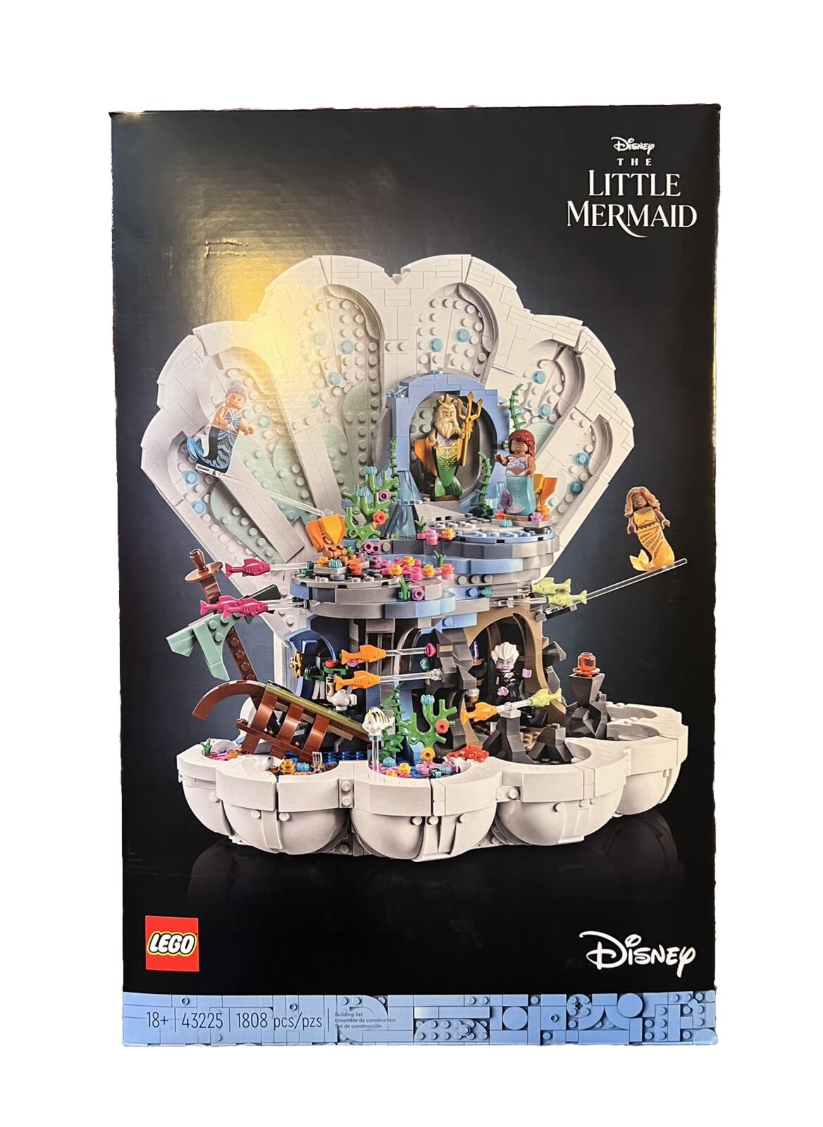 43225 Lego Disney The Little Mermaid Royal Clamshell