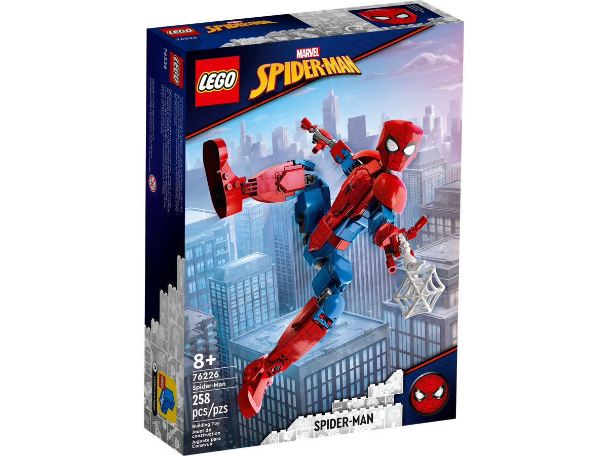 D10-76226 Damaged Spider-Man Fully Articulated Action Figure