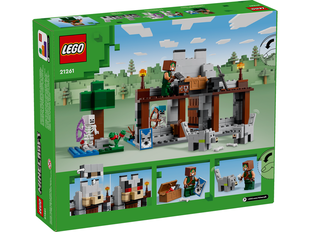 21261 Minecraft The Wolf Stronghold