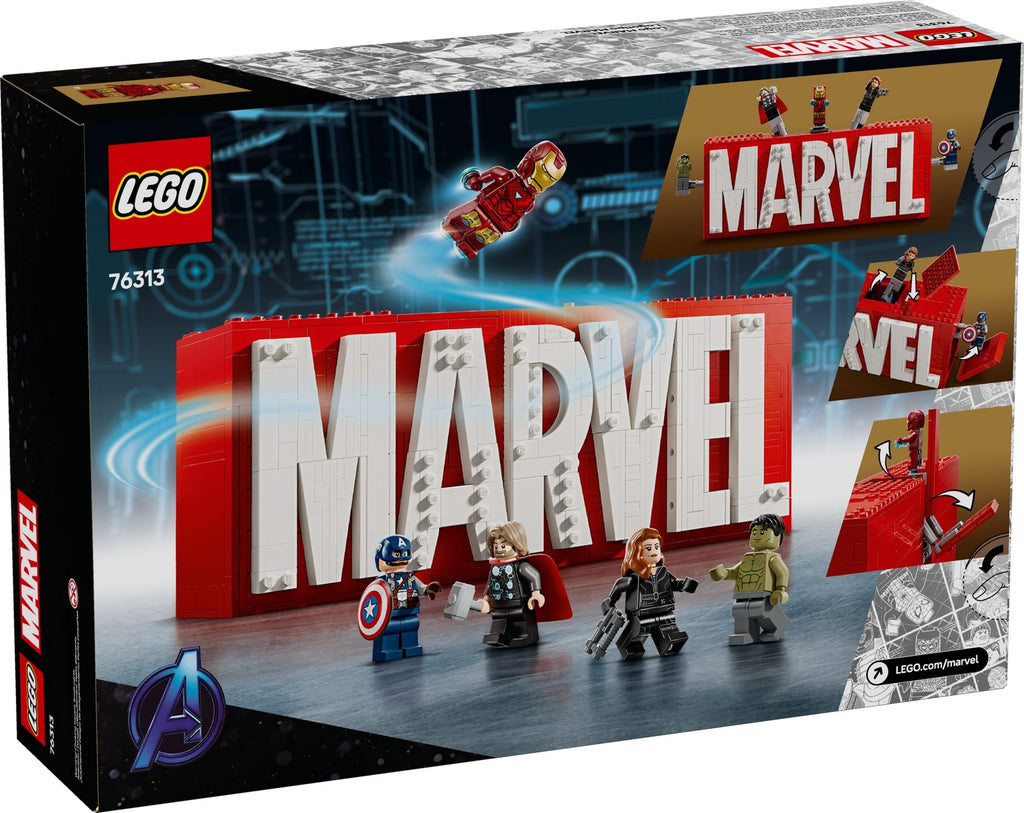 76313 Lego MARVEL Logo