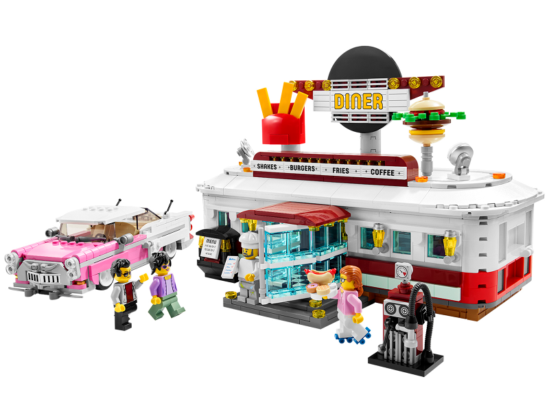 910011 1950s Diner