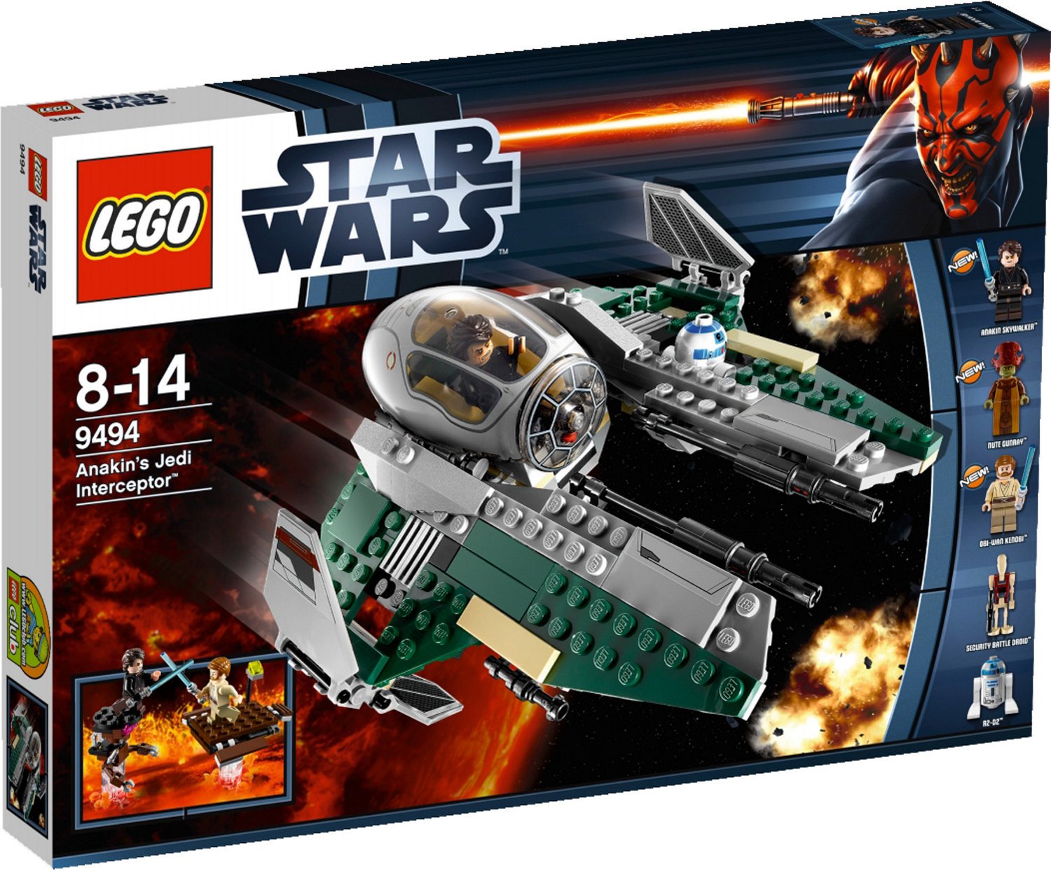 U-9494 Used LEGO Star Wars Anakin's Jedi Interceptor