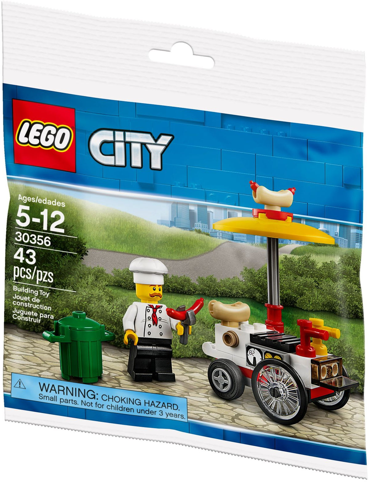30356 Lego City Hot Dog Stand Polybag