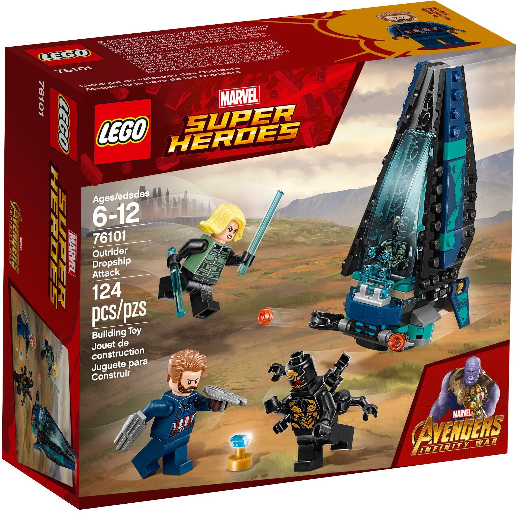 76101 Outrider Dropship Attack