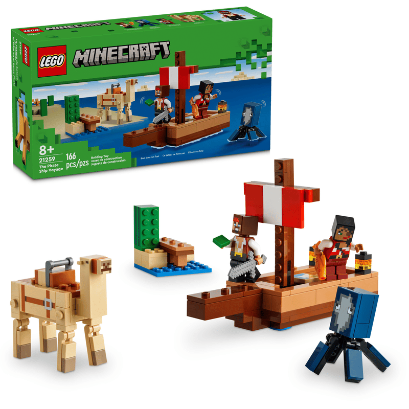 21259 LEGO Minecraft The Pirate Ship Voyage