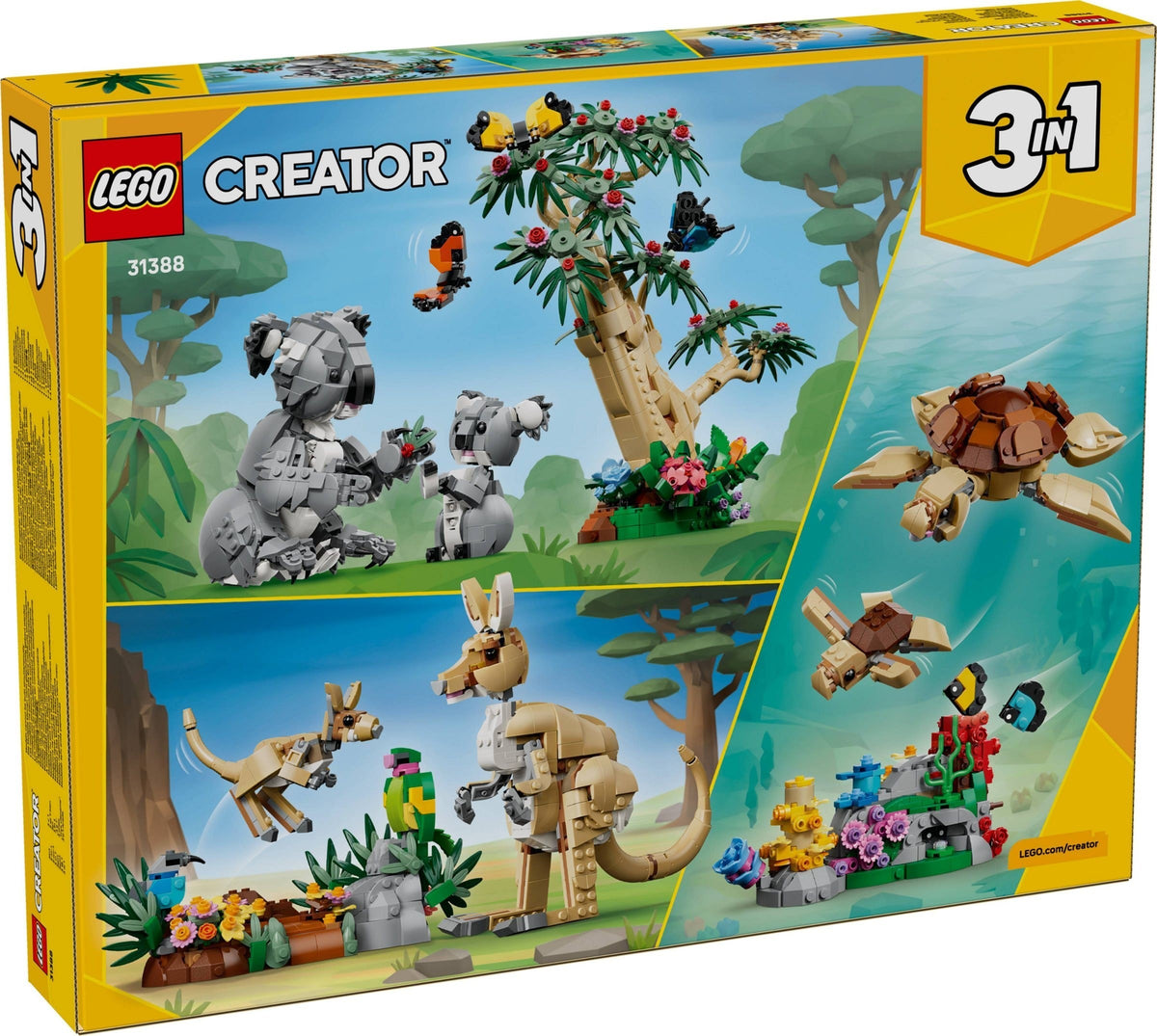 31388 Creator 3-in-1 Wild Animals: Family of Koalas